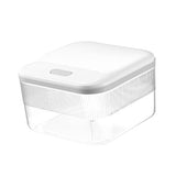Maxbell Push Type Storage Bucket Dispenser Multifunctional Clear for Kitchen S