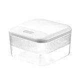 Maxbell Push Type Storage Bucket Dispenser Multifunctional Clear for Kitchen S
