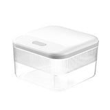 Maxbell Push Type Storage Bucket Dispenser Multifunctional Clear for Kitchen S