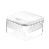 Maxbell Push Type Storage Bucket Dispenser Multifunctional Clear for Kitchen S