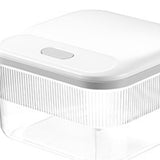 Maxbell Push Type Storage Bucket Dispenser Multifunctional Clear for Kitchen S