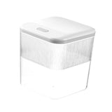 Maxbell Push Type Storage Bucket Dispenser Multifunctional Clear for Kitchen L