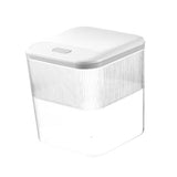 Maxbell Push Type Storage Bucket Dispenser Multifunctional Clear for Kitchen L
