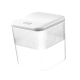 Maxbell Push Type Storage Bucket Dispenser Multifunctional Clear for Kitchen L