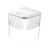 Maxbell Push Type Storage Bucket Dispenser Multifunctional Clear for Kitchen L