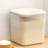 Maxbell Push Type Storage Bucket Dispenser Multifunctional Clear for Kitchen L