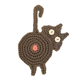 Maxbell Cute Coffee and Tea Drink Coaster Drink Mat for Table Drinks Decor Gray