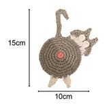 Maxbell Cute Coffee and Tea Drink Coaster Drink Mat for Table Drinks Decor Dark Gray