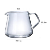 Maxbell Reusable Coffee Maker Coffee Pot Barista for Hot Chocolate 650ml