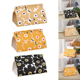 Maxbell Tissue Box Supplies Bedroom PU Leather Accessories Storage Living Room Black