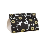 Maxbell Tissue Box Supplies Bedroom PU Leather Accessories Storage Living Room Black