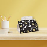 Maxbell Tissue Box Supplies Bedroom PU Leather Accessories Storage Living Room Black
