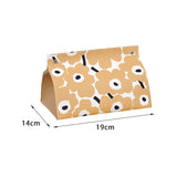 Maxbell Tissue Box Supplies Bedroom PU Leather Accessories Storage Living Room Apricot Color