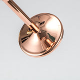 Maxbell Champagne Flute Glasses Stemware Desktop Drinking Vintage Style Copper