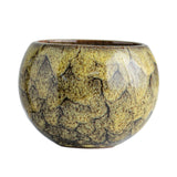 Maxbell Ceramic Tea Cup Drink Drinkware Vintage Style Tabletop Living Room Teacup Yellow