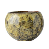Maxbell Ceramic Tea Cup Drink Drinkware Vintage Style Tabletop Living Room Teacup Yellow