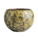 Maxbell Ceramic Tea Cup Drink Drinkware Vintage Style Tabletop Living Room Teacup Yellow