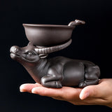 Maxbell Kungfu Tea Strainer Heat Resistant Tea Leak Creative Gift for Home Decor