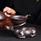 Maxbell Kungfu Tea Strainer Heat Resistant Tea Leak Creative Gift for Home Decor