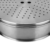 Maxbell Stainless Steel Steamer Basket Meat Cooking Steam Grid for restauran 30cm