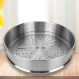 Maxbell Stainless Steel Steamer Basket Meat Cooking Steam Grid for restauran 32cm