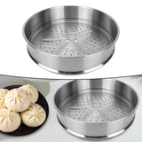 Maxbell Stainless Steel Steamer Basket Meat Cooking Steam Grid for restauran 32cm