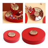 Maxbell Organizer Case Serving Tray Decoration Dustproof for Restaurant Snacks Hotel Small