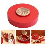 Maxbell Organizer Case Serving Tray Decoration Dustproof for Restaurant Snacks Hotel Small