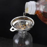 Maxbell with Handle Kitchen Funnel Cooking Supplies Universal for Spices Fluid Silver