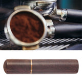 Maxbell Coffee Tamper Distributor Espresso Accessories Hand Tamper for Home Travel Style B Dark Brown