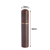 Maxbell Coffee Tamper Distributor Espresso Accessories Hand Tamper for Home Travel Style B Dark Brown
