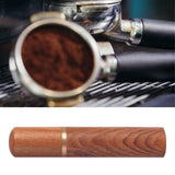 Maxbell Coffee Tamper Distributor Espresso Accessories Hand Tamper for Home Travel Style B Light Brown