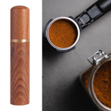 Maxbell Coffee Tamper Distributor Espresso Accessories Hand Tamper for Home Travel Style B Light Brown