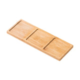 Maxbell Square Wooden Service Tray Dessert Tray Food Tray for Farmhouse Restaurants