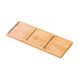 Maxbell Square Wooden Service Tray Dessert Tray Food Tray for Farmhouse Restaurants