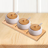 Maxbell Square Wooden Service Tray Dessert Tray Food Tray for Farmhouse Restaurants