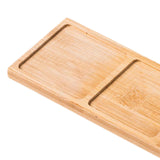 Maxbell Square Wooden Service Tray Dessert Tray Food Tray for Farmhouse Restaurants
