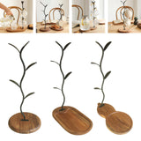 Maxbell Modern Cup Drying Rack Stand Coffee Mug Rack Cup Holder Tree for Home Bar Round Based