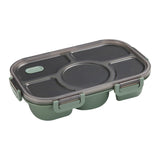 Maxbell Portable Lunch Box Bento Box Multifunctional for Hiking Camping Green Without Bowl