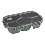 Maxbell Portable Lunch Box Bento Box Multifunctional for Hiking Camping Green With Bowl