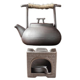 Maxbell Ceramic Tea Kettle Handmade Teapot Warmer Teapot for Office Kitchen Picnic Pots