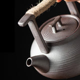 Maxbell Ceramic Tea Kettle Handmade Teapot Warmer Teapot for Office Kitchen Picnic Pots