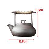 Maxbell Ceramic Tea Kettle Handmade Teapot Warmer Teapot for Office Kitchen Picnic Pots