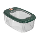 Maxbell Airtight Rice Barrel Multipurpose Pantry Organization for Nuts Dried Fruits S Dark Green