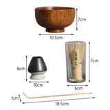 Maxbell Matcha Ceremony Set Fittings for Sadou Beginner Japanese Tea Ceremony Party Style B