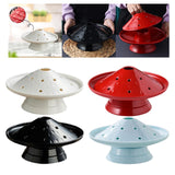 Maxbell Ice Plates Tableware Ice Meat Tray Hot Pot Dish for Restaurant White