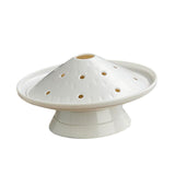 Maxbell Ice Plates Tableware Ice Meat Tray Hot Pot Dish for Restaurant White