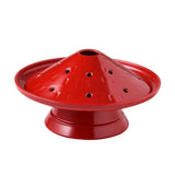 Maxbell Ice Plates Tableware Ice Meat Tray Hot Pot Dish for Restaurant Red