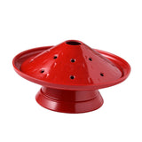 Maxbell Ice Plates Tableware Ice Meat Tray Hot Pot Dish for Restaurant Red