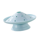 Maxbell Ice Plates Tableware Ice Meat Tray Hot Pot Dish for Restaurant Blue